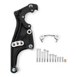 Load image into Gallery viewer, Holley Low-Mount LS Accessory Drive Bracket - Driver's Side P/S &amp; Alt Bracket Black 20-155BK - Side View