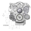 Load image into Gallery viewer, Holley Low-Mount LS Drive System (A/C) w/ Sanden SD7 Compressor - Passenger's Side 20-160BK - Front View