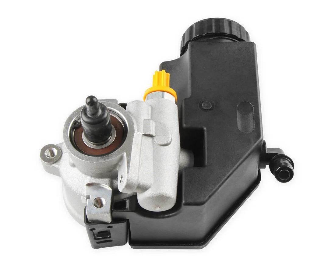Holley Low-Mount LS Drive System (Alt, P/S w/o A/C) Driver's Side- Black Finish 20-156BK - Additional View 8