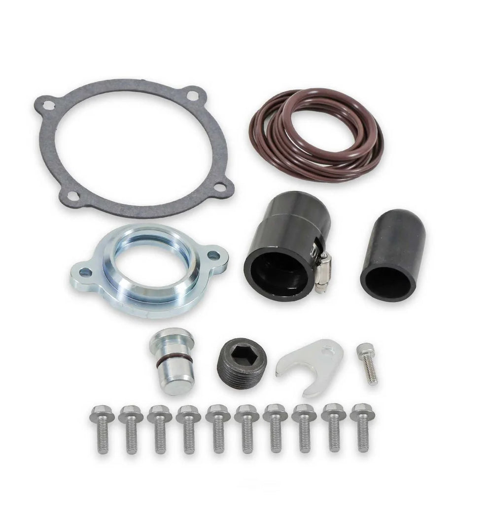 Holley Low-Profile Intake Manifold - Natural Finish 300-900 fits Godzilla - Additional View 11