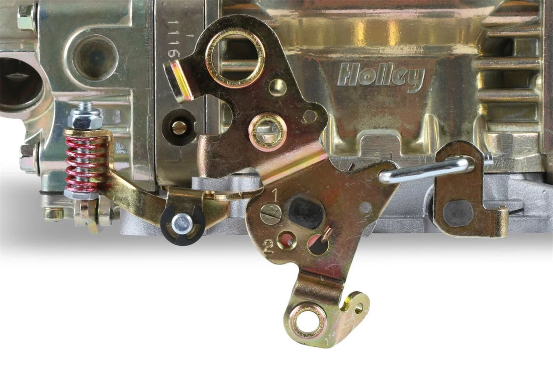 Holley Manual Choke Mechanical Secondaries-4150 0-4777C - Back View