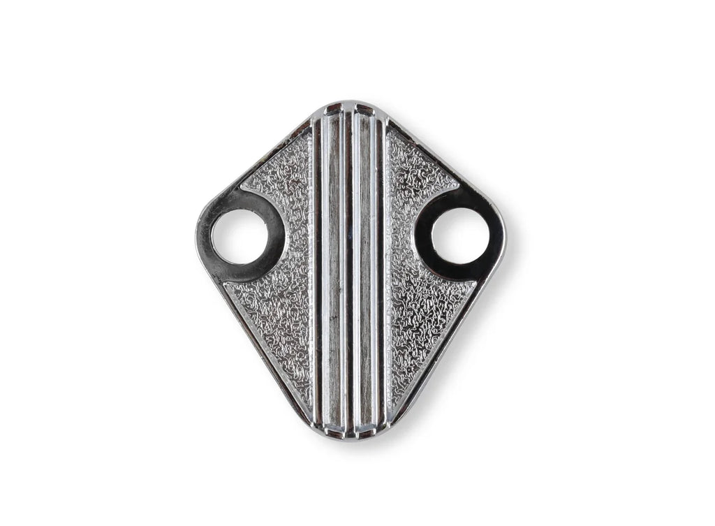 Holley Mechanical Fuel Pump Mounting Pad Cover - Side View
