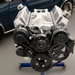 Load image into Gallery viewer, Holley Mid-Mount Complete Accessory Drive - Black Finish 20-370BK fits Ford Small Block - Back View