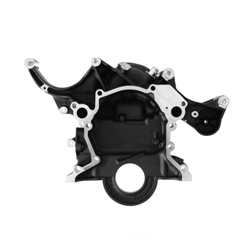 Holley Mid-Mount Complete Accessory Drive - Black Finish 20-370BK fits Ford Small Block - Additional View 12