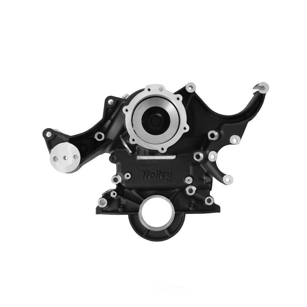 Holley Mid-Mount Complete Accessory Drive - Black Finish 20-370BK fits Ford Small Block - Additional View 16