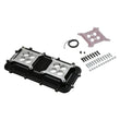 Load image into Gallery viewer, Holley Mid-Rise Plenum Base Adapter Kit - GM LS1/LS2/LS6 - Black 300-267BK - Main Product View