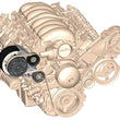 Load image into Gallery viewer, Holley Passenger's Side A/C Bracket - Includes R4 A/C Compressor, Tensioner, &amp; Pulleys 20-140BK - Main Product View