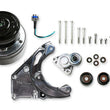 Load image into Gallery viewer, Holley Passenger's Side A/C Bracket - Includes R4 A/C Compressor, Tensioner, &amp; Pulleys 20-140P - Side View