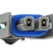 Load image into Gallery viewer, Holley Passenger's Side A/C Bracket - Includes R4 A/C Compressor, Tensioner, &amp; Pulleys 20-140P - Back View