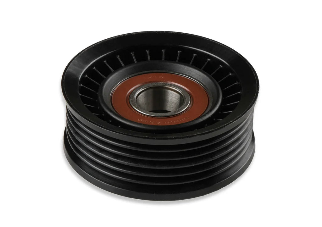 Holley Passenger's Side A/C Bracket - Includes R4 A/C Compressor, Tensioner, & Pulleys 20-140P - Additional View 6