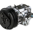 Load image into Gallery viewer, Holley Passenger's Side A/C Bracket - Includes SD7 A/C Compressor, Tensioner, &amp; Pulleys 20-142P - Installation View
