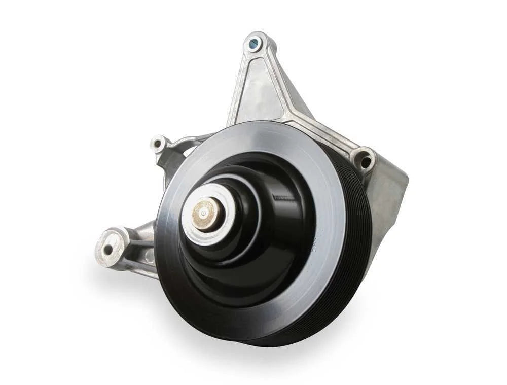 Holley Power Steering Bracket LT5 System Dry Sump Only 97-267 fits GM - Side View