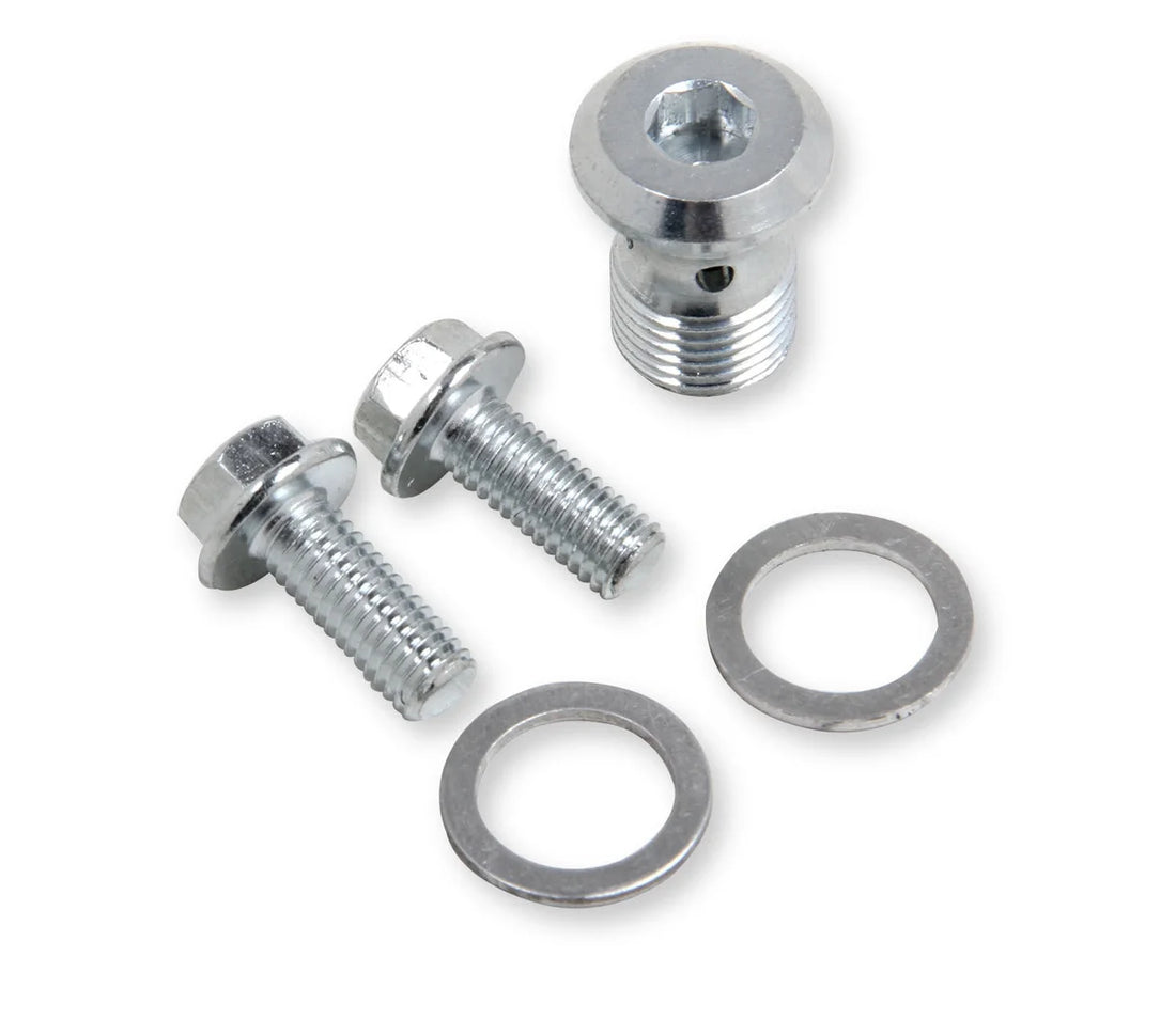 Holley Power Steering Hardline for Type II pumps - Installation View