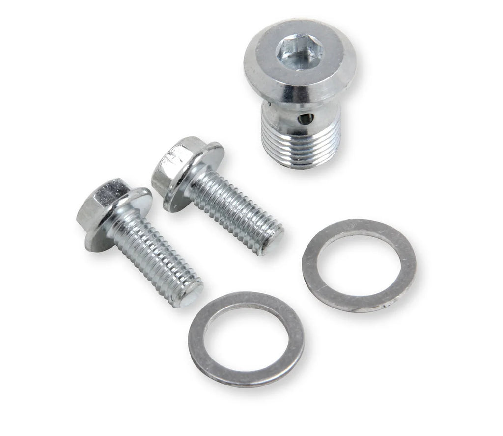 Holley Power Steering Hardline for Type II pumps - Installation View