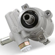 Load image into Gallery viewer, Holley Power Steering Pump Assembly, Aluminum Saginaw (TC) with bearing supported shaft - Installation View