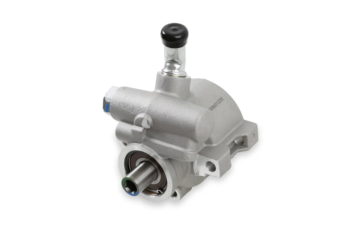 Holley Power Steering Pump Assembly, Aluminum Saginaw (TC) with bearing supported shaft - Additional View 6