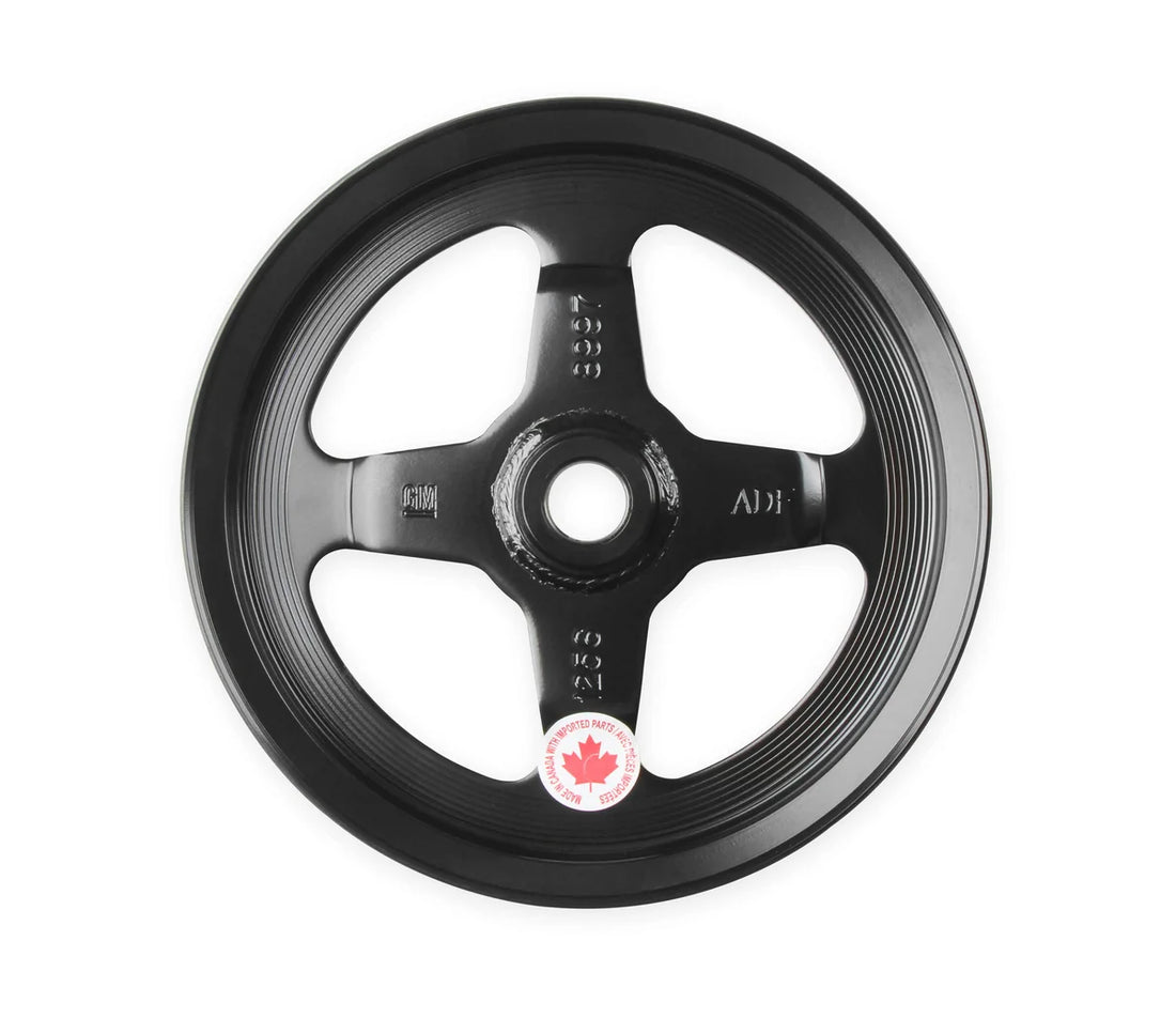 Holley Pulley, P/S Pump, LS - Side View