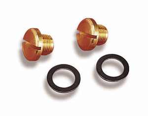 Holley Quick change fuel Bowl Plugs 26-85