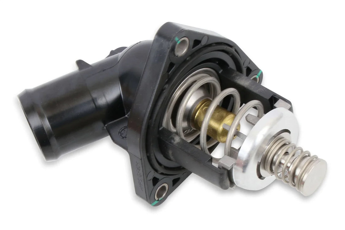Holley REPLACEMENT THERMOSTAT AND HOUSING LT4 GM 97-247 - Side View