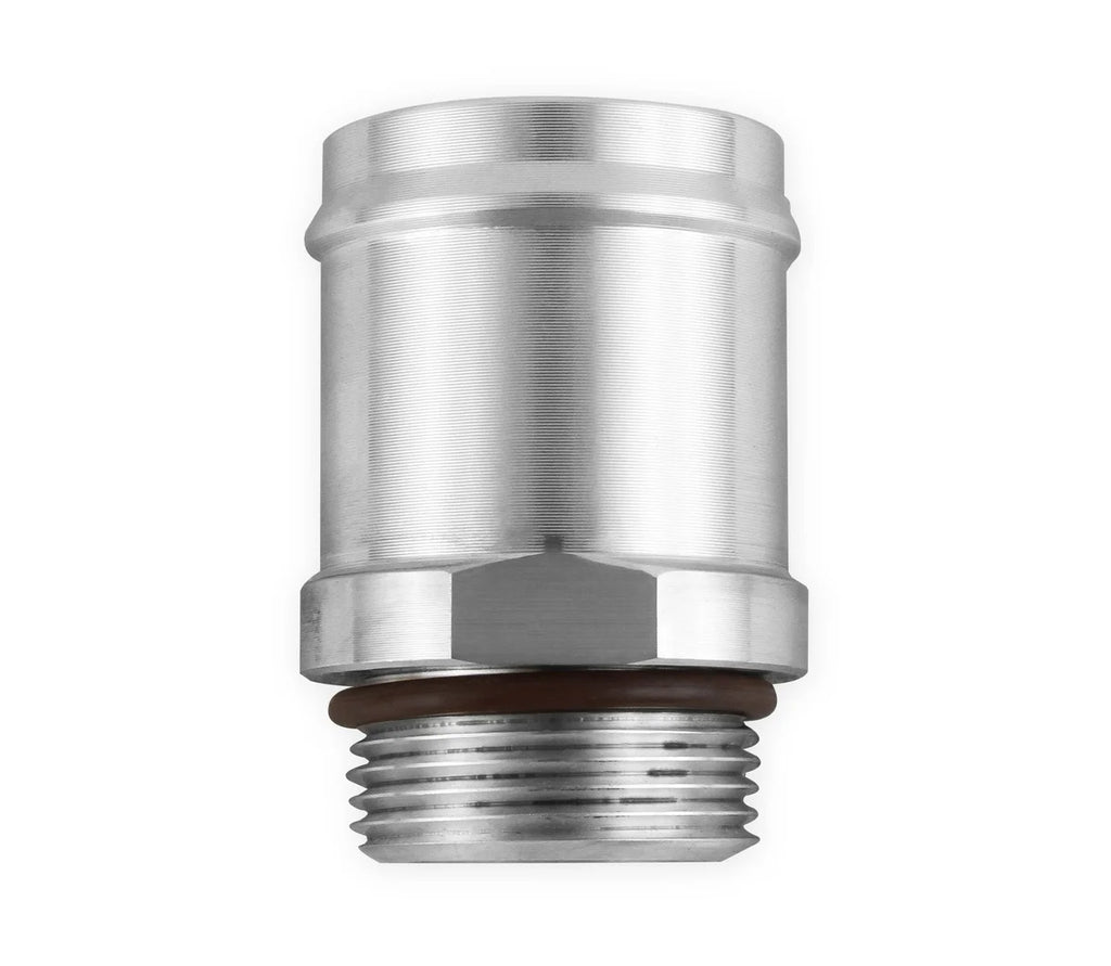 Holley Radiator Hose Fitting 1.5in Hose to #16 ORB FB401