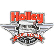 Load image into Gallery viewer, Holley Red, White, Black Holley Custom Speed Shop Logo Large 36-279 - Back View