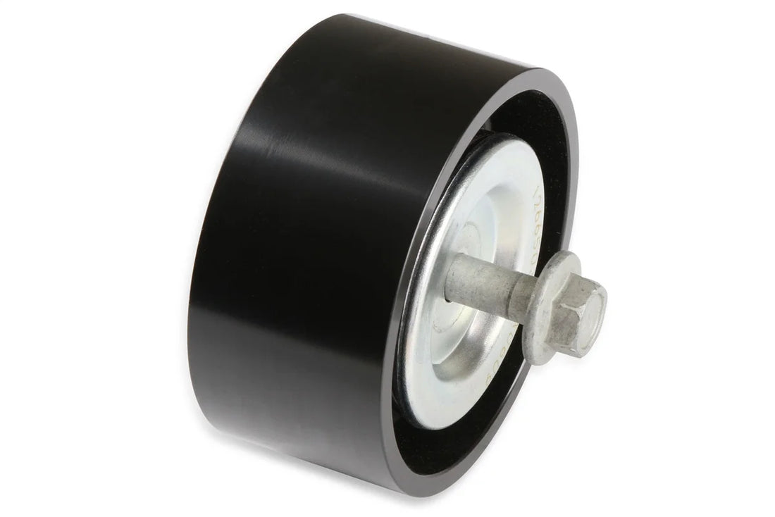 Holley Replacement Idler Pulley, Smooth, SC LT5 Accessory Drive Systems 90 mm 97-269 - Back View