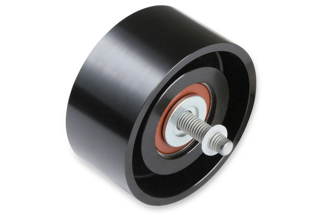 Holley Replacement Idler Pulley, Smooth, SC LT5 Accessory Drive Systems 90 mm 97-269 - Installation View