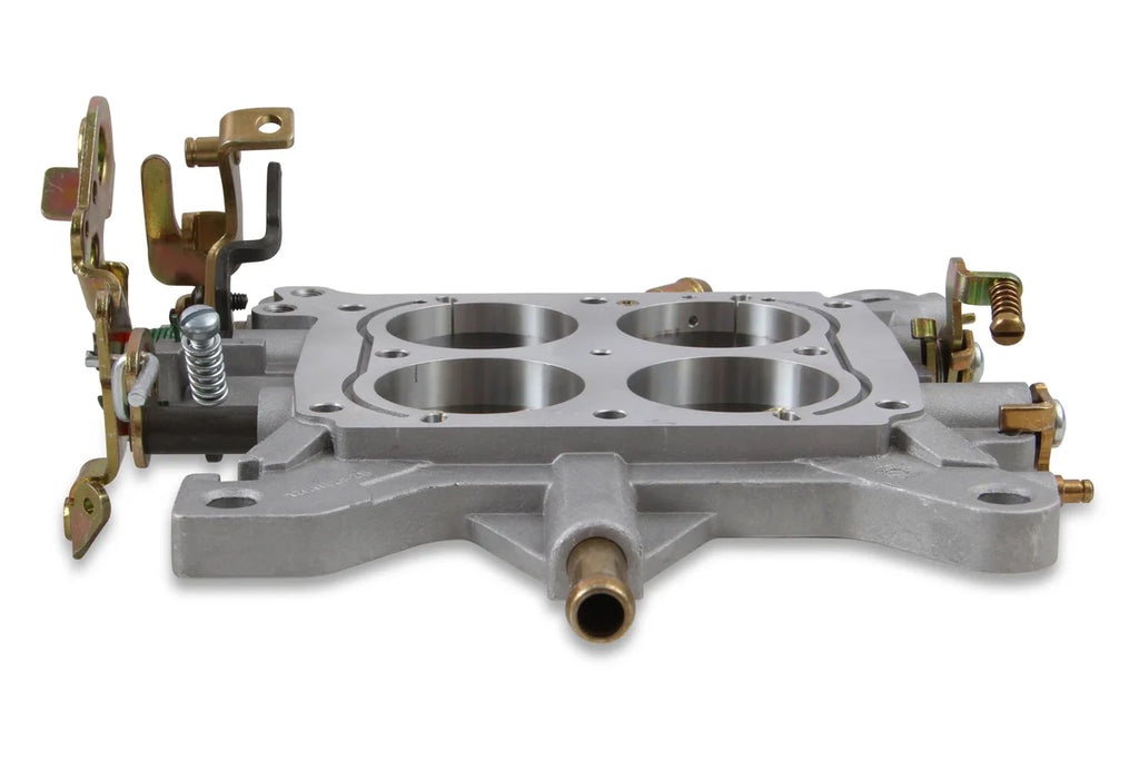 Holley Replacement Throttle Base Plate manufactured for Holley 4160 Series; 600 CFM - Side View