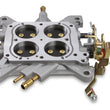 Load image into Gallery viewer, Holley Replacement Throttle Base Plate manufactured for Holley 4160 Series; 600 CFM - Installation View