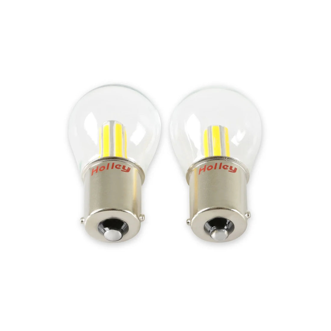 Holley RetroBright LED Bulbs - 1156 - Amber Retrobright - Side View