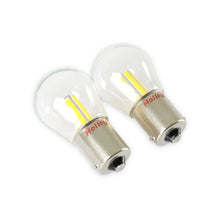Load image into Gallery viewer, Holley RetroBright LED Bulbs - 1156 - Amber Retrobright - Installation View