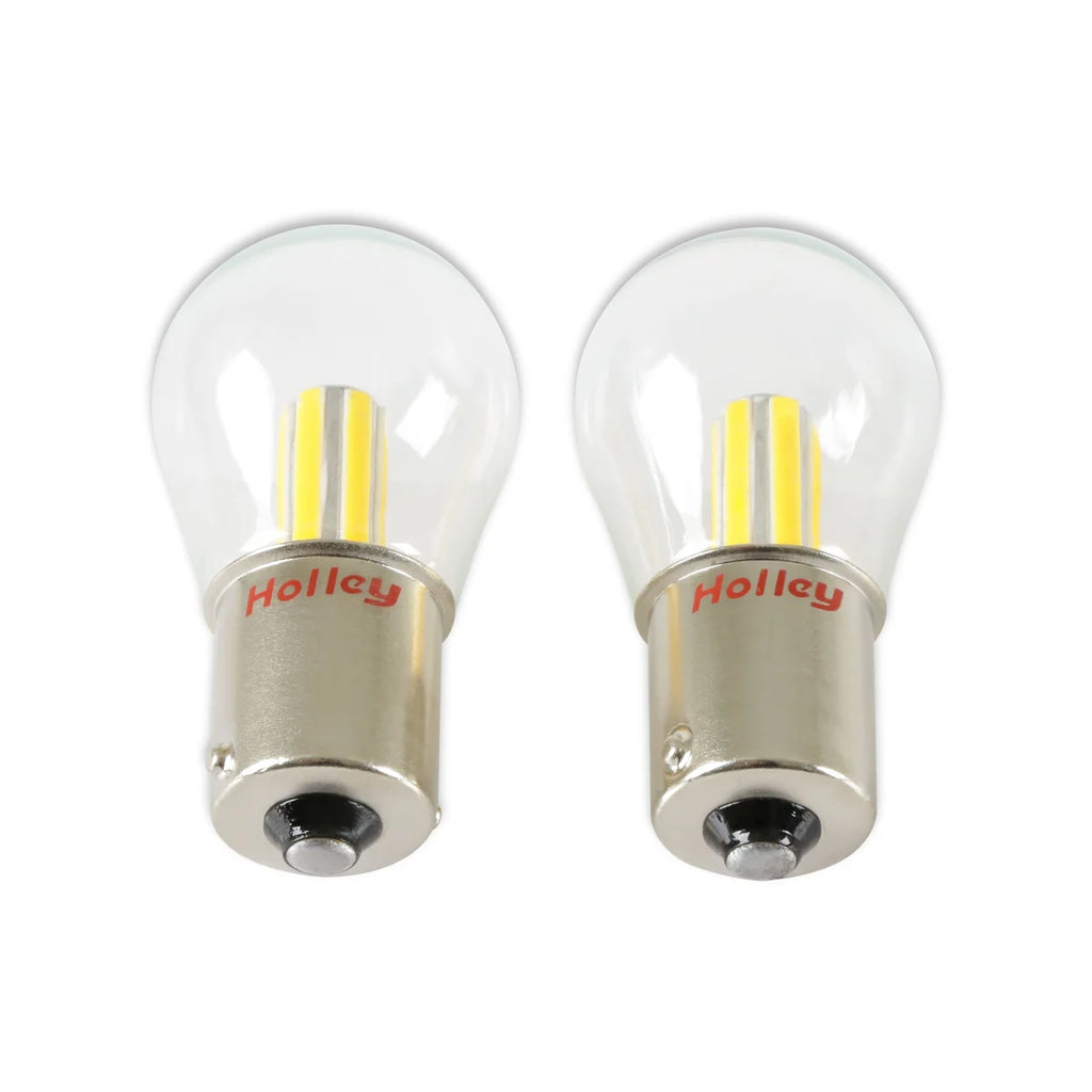 Holley RetroBright LED Bulbs - 1156 - Classic White Retrobright - Side View