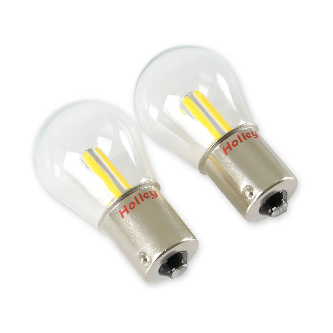 Holley RetroBright LED Bulbs - 1156 - Classic White Retrobright - Installation View