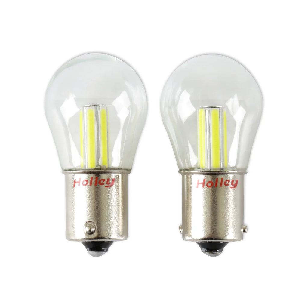 Holley RetroBright LED Bulbs - 1156 - Modern White Retrobright - Main Product View