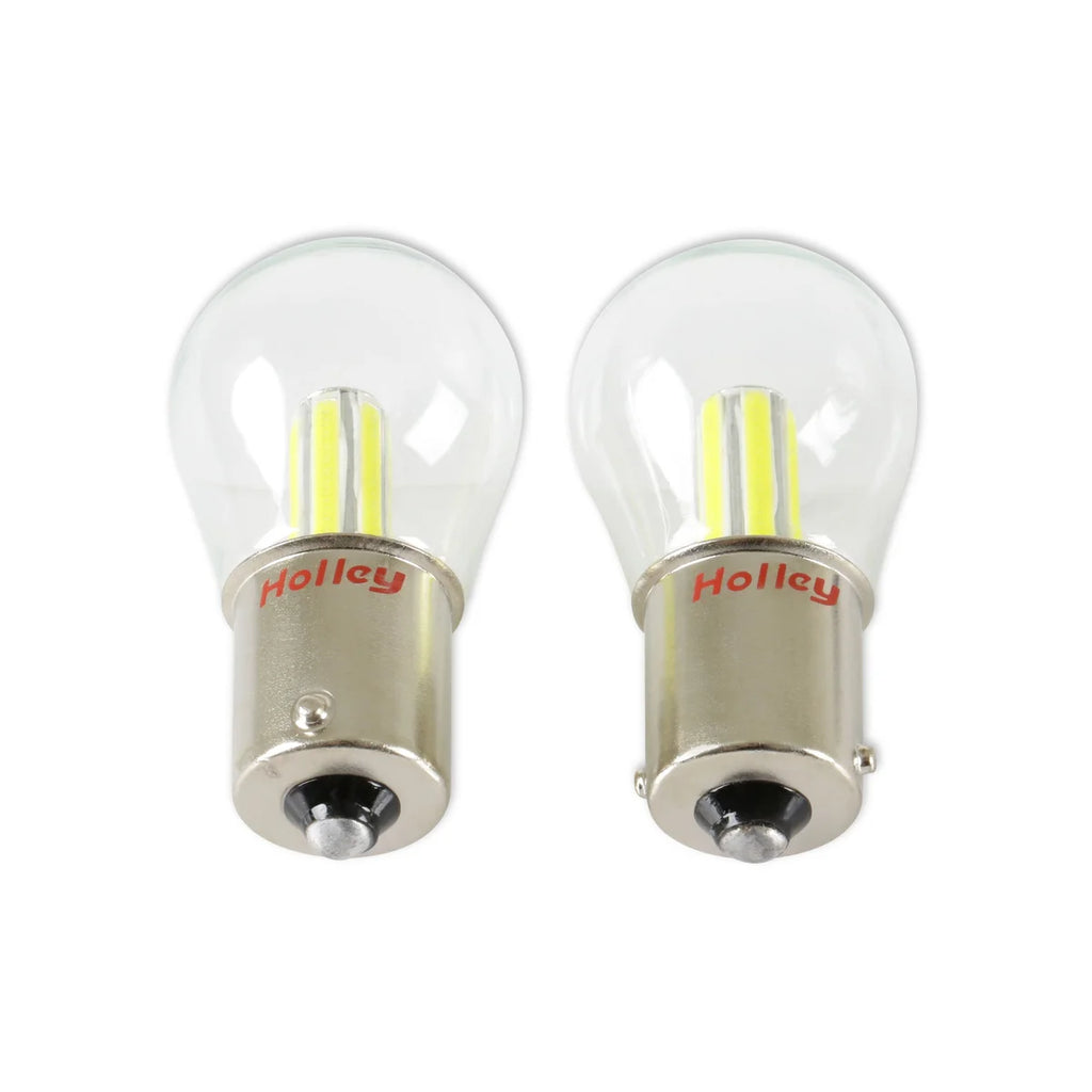 Holley RetroBright LED Bulbs - 1156 - Modern White Retrobright - Side View