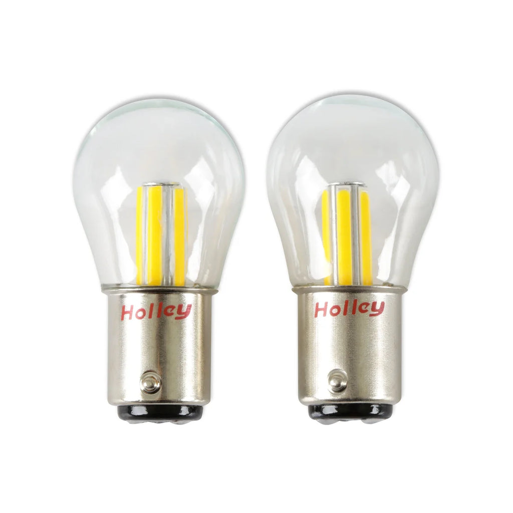 Holley RetroBright LED Bulbs - 1157 - Amber Retrobright - Main Product View