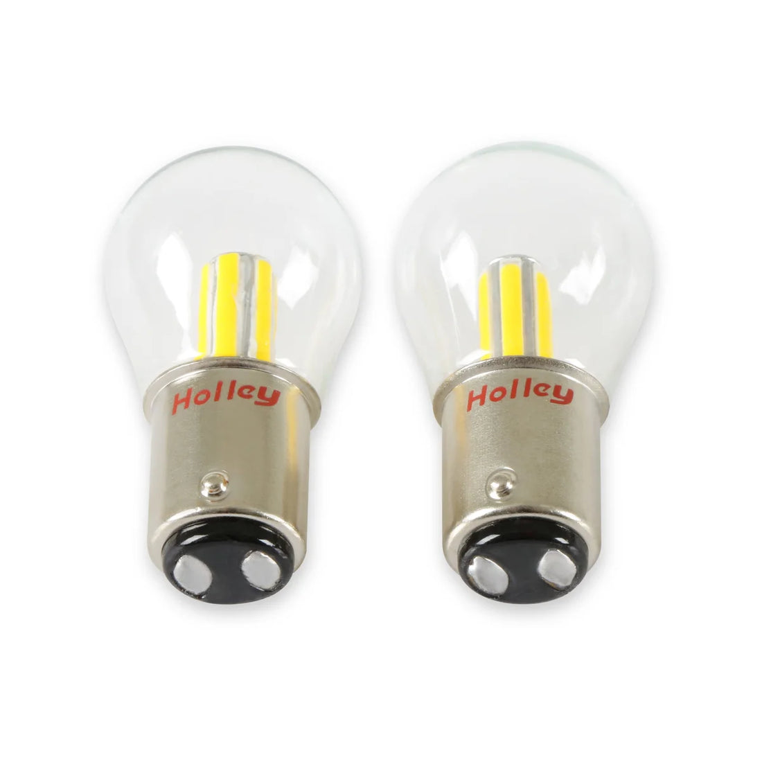 Holley RetroBright LED Bulbs - 1157 - Amber Retrobright - Side View