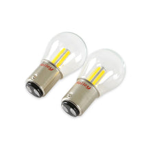 Load image into Gallery viewer, Holley RetroBright LED Bulbs - 1157 - Amber Retrobright - Back View