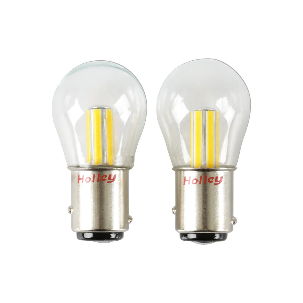 Holley RetroBright LED Bulbs - 1157 - Classic White Retrobright - Main Product View