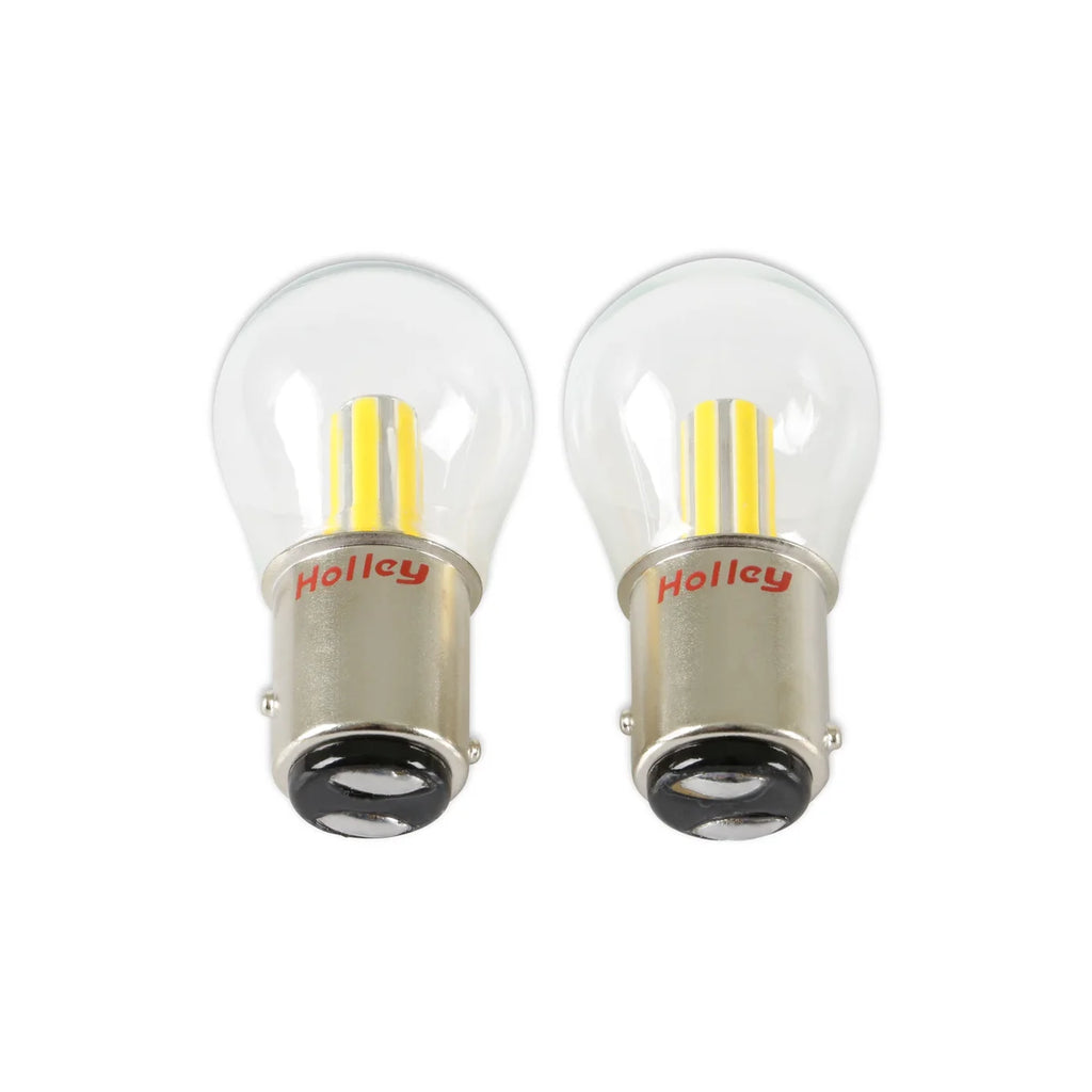 Holley RetroBright LED Bulbs - 1157 - Classic White Retrobright - Side View