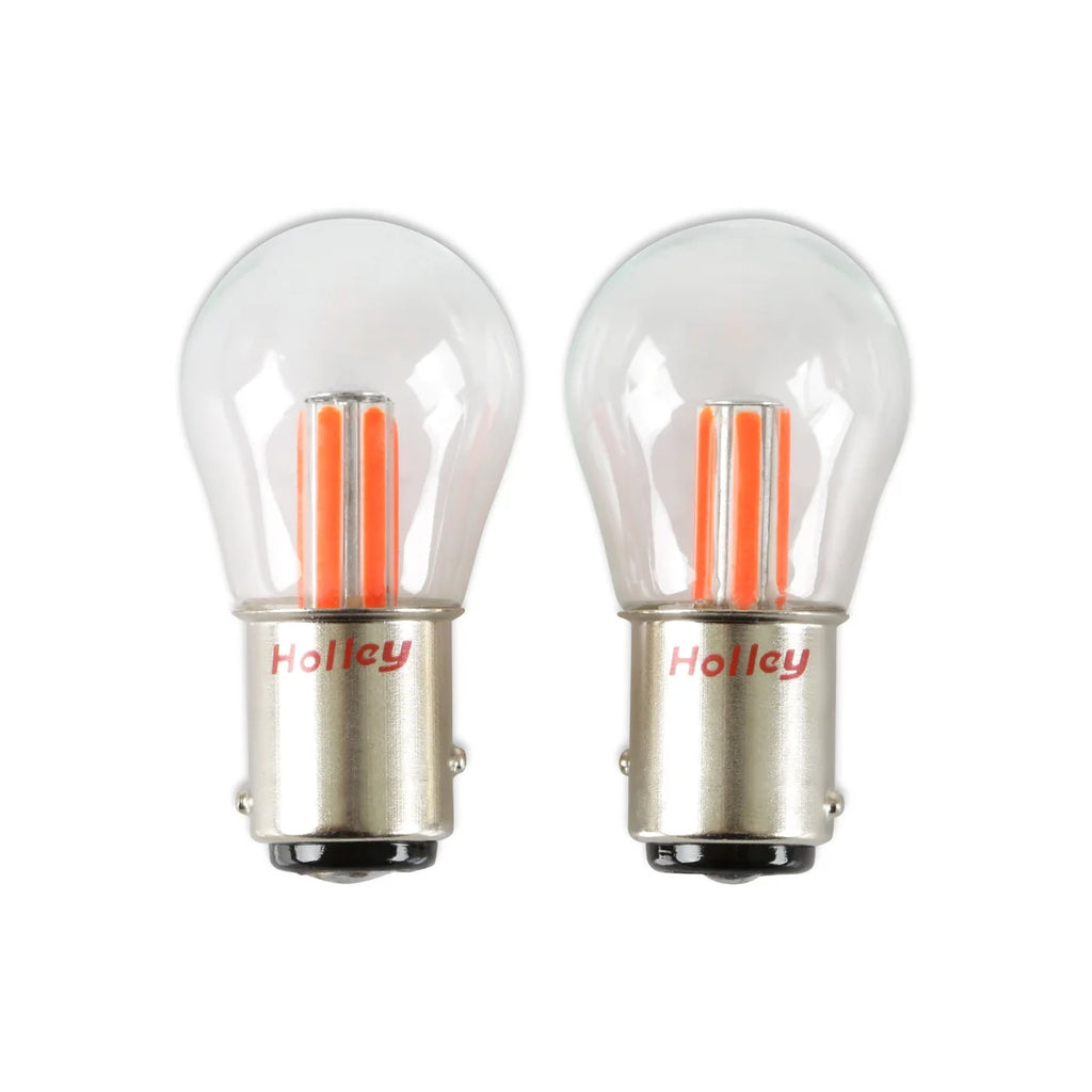 Holley RetroBright LED Bulbs - 1157 - Red Retrobright - Main Product View