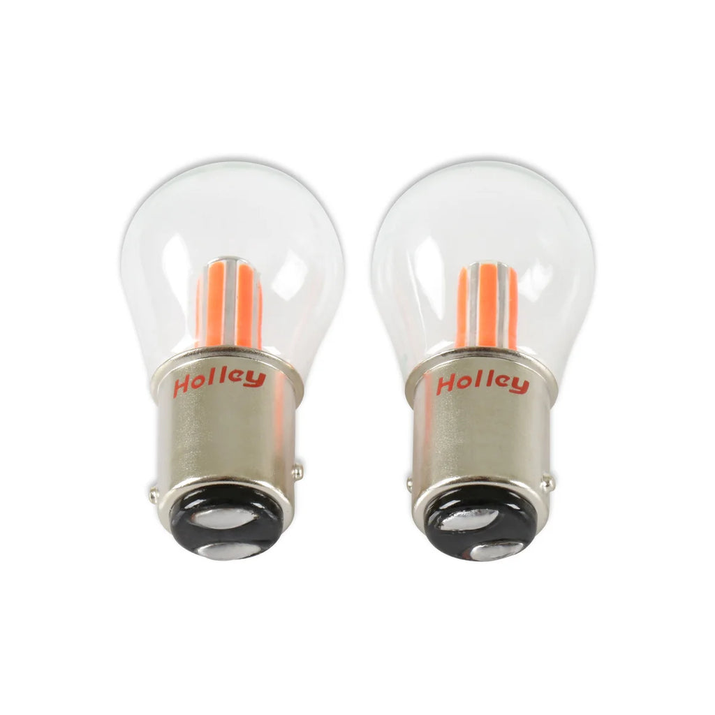 Holley RetroBright LED Bulbs - 1157 - Red Retrobright - Side View