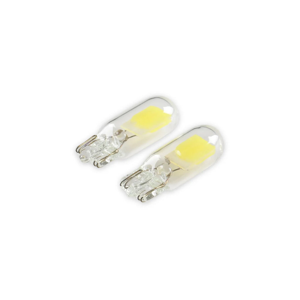 Holley RetroBright LED Bulbs - T10,194 - Modern White Retrobright - Side View