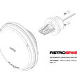 Load image into Gallery viewer, Holley RetroBright LED Forward Facing Light - Classic White (3000K) Retrobright - Additional View 10