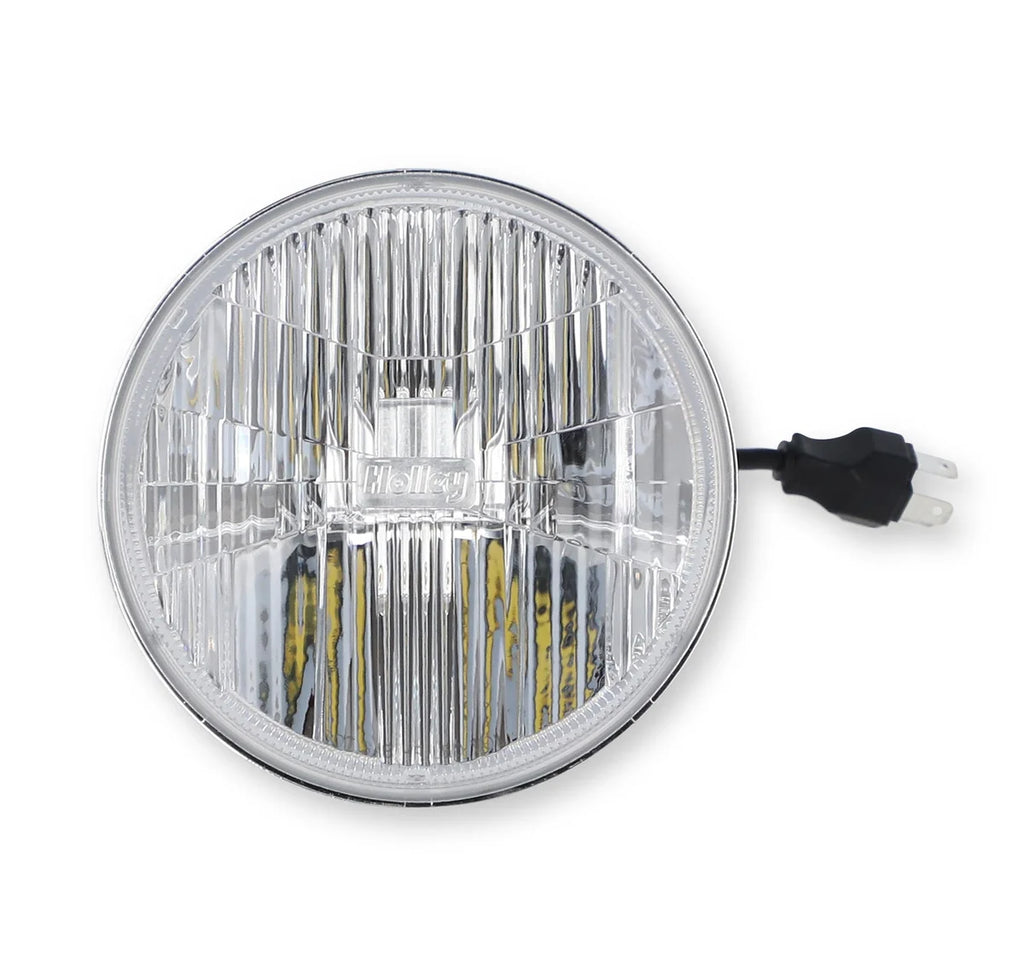 Holley RetroBright LED Forward Facing Light - Modern White (5700K) Retrobright - Side View