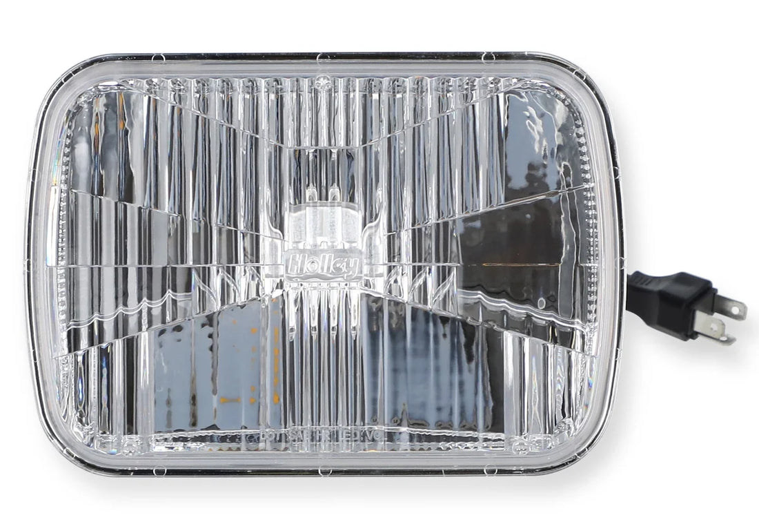 Holley RetroBright LED Forward Facing Light - Modern White (5700K) Retrobright - Side View