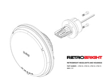 Load image into Gallery viewer, Holley RetroBright LED Forward Facing Light - Yellow Lens Retrobright - Additional View 8