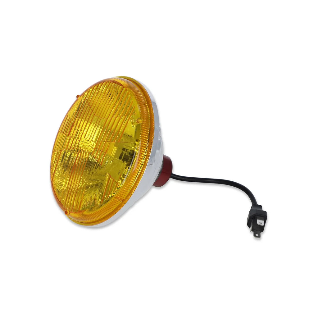 Holley RetroBright LED Forward Facing Light - Yellow Lens Retrobright - Side View
