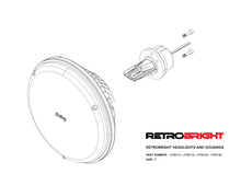 Load image into Gallery viewer, Holley RetroBright LED Forward Facing Light - Yellow Lens Retrobright - Additional View 8