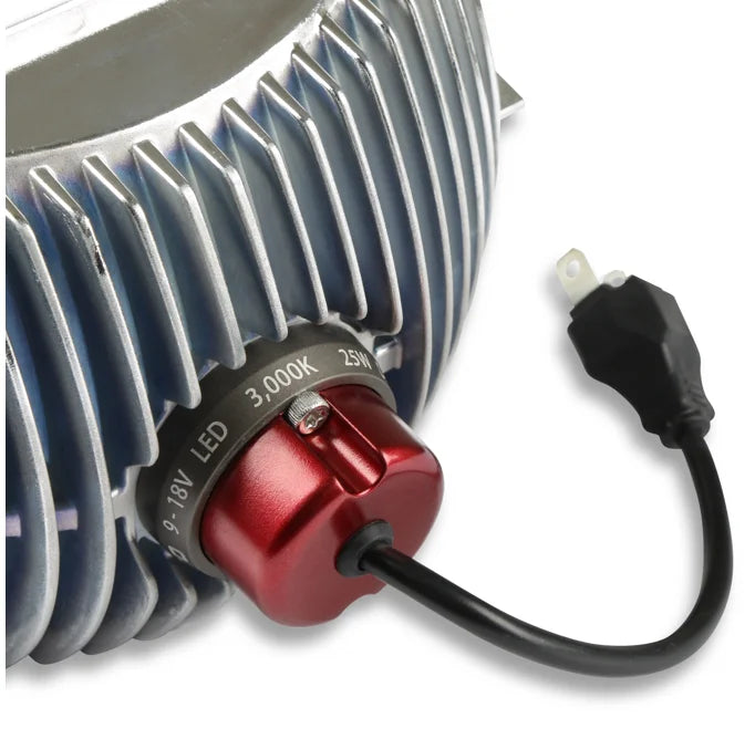 Holley RetroBright LED Forward Light - Classic White (3000K) HIGH-BEAM ONLY Retrobright - Additional View 5